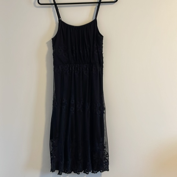 Black Lacy Summer Dress - Picture 3 of 5